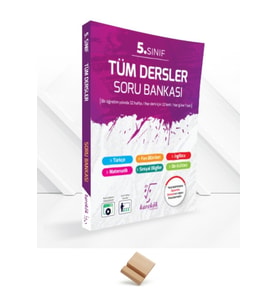 Karekök 5. Sınıf Tüm Dersler Soru Bankası ve Telefon Standı