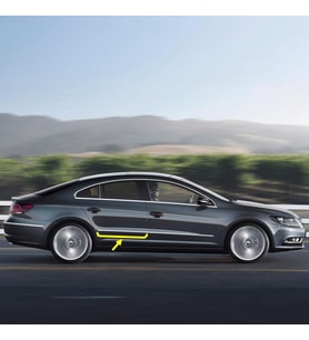 VW Passat CC 2013-2017 Sağ Arka Kapı Çıtası Kromaj 3C8853074B