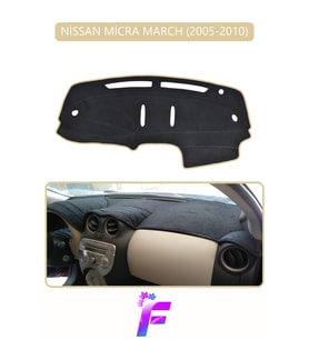 NİSSAN MİCRA (2005-2010) Uyumlu Torpido Örtüsü Yansıma Önleyici Tam Koruma Kolay Montaj H61