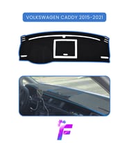 VOLKSWAGEN CADDY (2015-2021) Torpido Örtüsü Araca Özel Üretim Kolay Montaj Tam Uyum B83