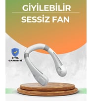 Uzun Ömürlü Bataryalı 9-18 Saat Kullanımlı Boyun Fanı