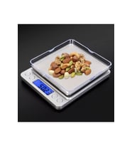 FARISSU Hassas Terazi – 500g / 0.01g Hassasiyet – Mavi LCD Ekran