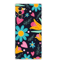 PrintiFy Samsung Galaxy Note 10 ile Uyumlu Retro Color 1  Kamera Korumalı Şeffaf  Kılıf