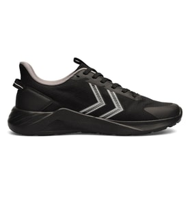 Hummel Beyaz Tekstil Hafif Esnek Unisex Spor Ayakkabı 900795 Hml Solar Performance (Siyah)