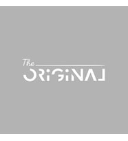 The orginal Sticker Siyah 20x7 CM (Beyaz)