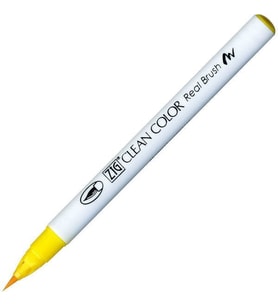 Zig Clean Color f Çift Uçlu Kalem 050 Yellow 