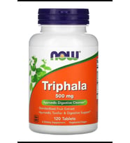 NOW Foods, Triphala, 500 mg, 120 Tablets. USA Menşei.OZELSPORCUGIDALARIN'DAN 3831 (Renksiz)