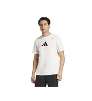 adidas M Tr Cat G T Erkek Antrenman Tişörtü JM8976 Beyaz