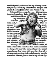 Chunk'un Itirafı Tablo Ahşap Poster Dekoratif