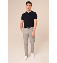 Erkek Jogger Açık Gri Pantolon Slim Fit  Agustini