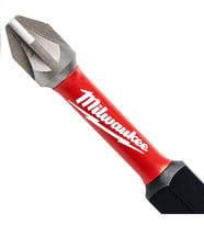 Milwaukee Bits Yıldız Uç Vidalama Matkap Ucu Pz2 x 50mm -10 Adet (Siyah)