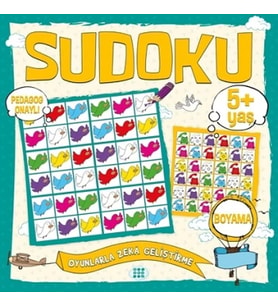 Çocuklar İçin Sudoku Boyama (5+ Yaş)