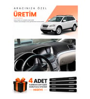 SUBARU TRIBECA (2005-2014) Uyumlu Torpido Koruma Örtüsü Oto Kılıfı - Siyah Gri