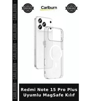 Redmi Note 15 Pro Plus Uyumlu MagSafe Kılıf Cihaz Kabı Aksesuar Koruma