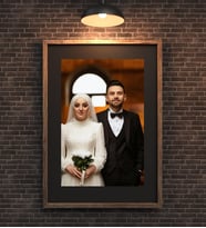 Kişiye Özel Düğün Kına Nikah Metal Poster Metal Tablo Metal Üzerine Baskılı Metal Poster Ev Duvar Dekorasyon