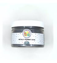 METALİK SEDEFLİ PİGMENT TOZ BOYA GRİ RENK 50 GR