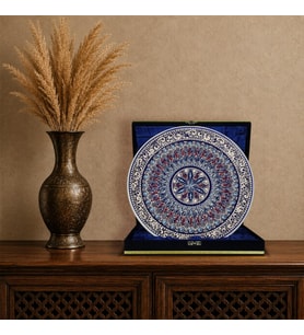 e38 EL İŞÇİLİĞİ ÇİNİ TABAK 30 CM - 6653