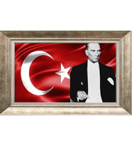 GÜMÜŞ ÇERÇEVELİ TABLO N1193
