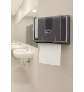 Standart Z Katlı Kağıt Havlu Dispenseri Şeffaf Füme