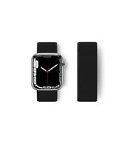 Watch 38Mm Hasırlı Cırtcırtlı Kordon - Siyah