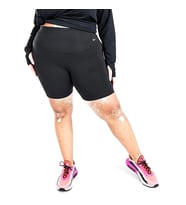 Nike One Dri-Fit Plus Kadın Siyah Antrenman Şort