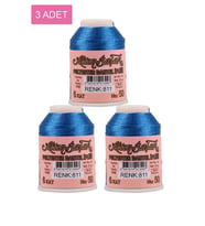 3 Adet Altınbaşak Oya ve Dantel İpi 20 gr - Royaleks - No: 811