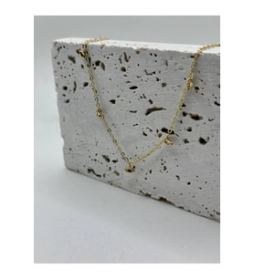 Gold Mini Zirkon Taşlı Göz Charm Kolye