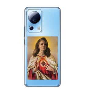 Xiaomi Mi 13 Lite Uyumlu Lana Del Rey Desenli Şeffaf Telefon Kılıfı