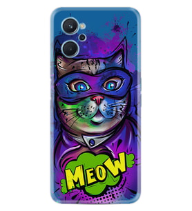 9i Kılıf Silikon Desen Özel Seri Super Meow 1715