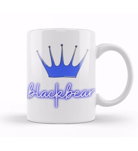 Blackbear Kupa Bardak Porselen
