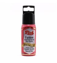 Rich Boyutlu Boncuk Boya 60 ml. 910 METALİK KIRMIZI