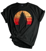 Genıus Store Unisex Tişört Outdoor Baskılı T-shirt 10 Farklı Baskı (Siyah)