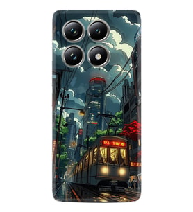 Xiaomi Redmi Note 14 Pro Plus Kılıf Boutique Baskılı Resimli Train Pcode -049