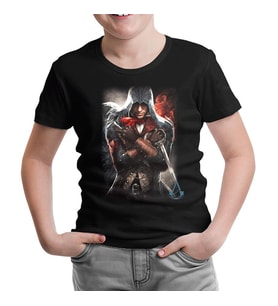 Assassin's Creed - Arno 2 Siyah Çocuk Tshirt