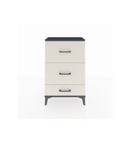 Arges Komodin 3 Çekmeceli 60x30x96 Antrasit-Aytaşı