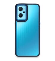 Mey İthalat® Realme 9i 4G Kılıf Dora Kapak - Mavi