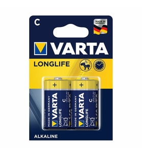 VARTA LONGLİFE ALKALİNE C BOY PİL (Karışık)