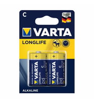 VARTA LONGLİFE ALKALİNE C BOY PİL (Karışık)