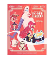 Roger Rabbit'i Kim Çerçeveledi Tablo Ahşap Poster Dekoratif