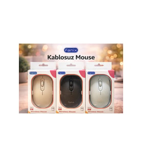 Kablosuz Wireless Mouse Pilli 2.4G USB Mouse