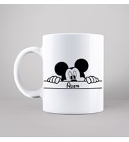 Mickey Mouse Baskılı Kupa Kişiye Özel