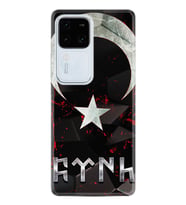Vivo V30 Kılıf Desenli Silikon Göktürk 1394