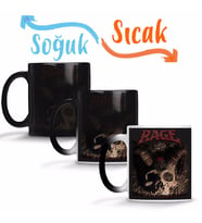 Rage Band Rage The Devil Sihirli Kupa Bardak Porselen