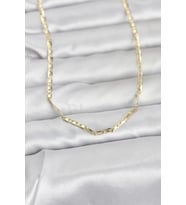 CM 14K Gold Renk Gemici Zincir Model 60 cm Kadın Kolye