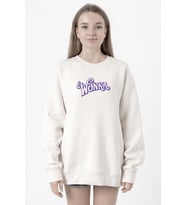 Willy Wonka Logo Beyaz Kadın 2ip Sweatshirt