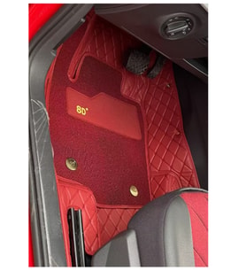 Seat Arona 2021 Sonrası Aracına Özel 8d Çift Katmanlı Havuzlu Paspas Takımı (Altın)