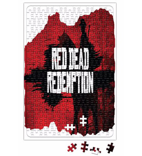 Red Dead Redemption Puzzle 240 Parça Yapboz