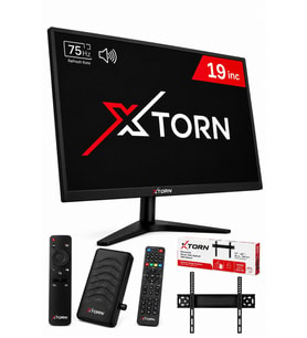 TORN 19’’ (48 Ekran) MonitörÇanaklı/Çanaksız WiFi'li Uydu Alıcısı+TV Askı Aparatı HEDİYE