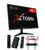 TORN 19’’ (48 Ekran) MonitörÇanaklı/Çanaksız WiFi'li Uydu Alıcısı+TV Askı Aparatı HEDİYE