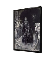 Leydi Macbeth Çerçeveli Mdf Tablo